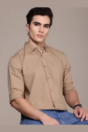 French Connection Men Smart Slim Fit Pure Cotton Casual Shirt