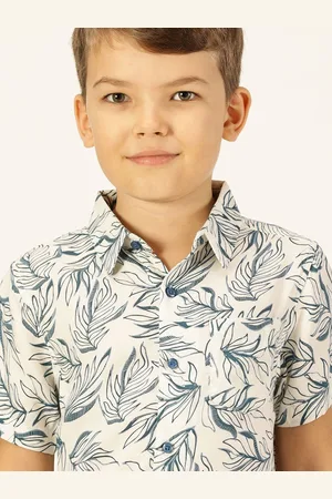 Killer Boys Premium Spread Collar Floral Printed Cotton Casual Shirt