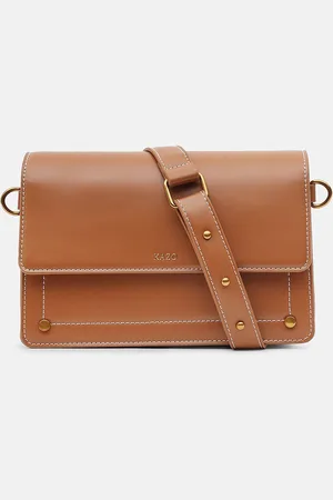 Kazo Women Solid Shoulder Bag With Detachable Sling Strap