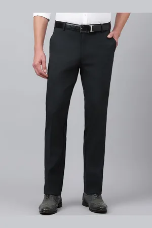 Richlook Men Smart Pleated Formal Trousers
