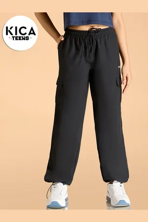 KICA Girls Mid Rise Cargo Joggers