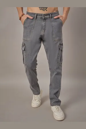 Studio Nexx Men Loose Relaxed Fit Stretchable Jeans