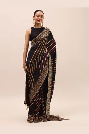 KALKI Fashion Striped Saree
