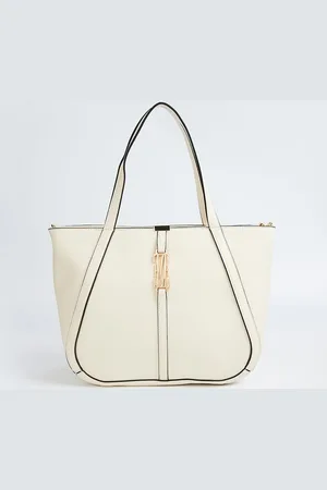 Elle PU Oversized Structured Shoulder Bag