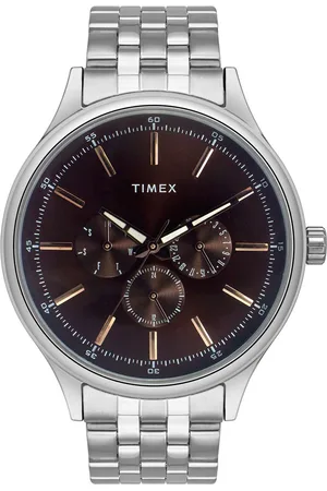Timex Men Bracelet Style Straps Analogue Multi Function Watch TWEG184SMU09