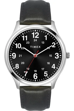 Timex Men Dial & Leather Straps Analogue Watch - TWTG73SMU07