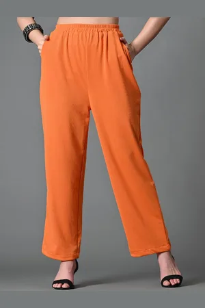 Roadster The Lifestyle Co High-Rise Loose Fit Wide Leg Trousers