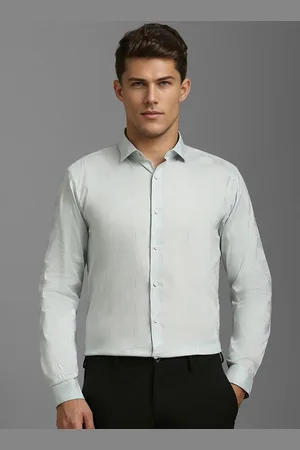 Louis Philippe Men Super Slim Fit Checked Casual Shirt