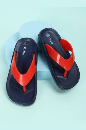 Max Collection Boys casual solid Thong Flip-Flops