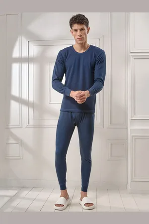 INFERNO Men Polycotton Thermal Vest and Pant Set with Fleeced linning