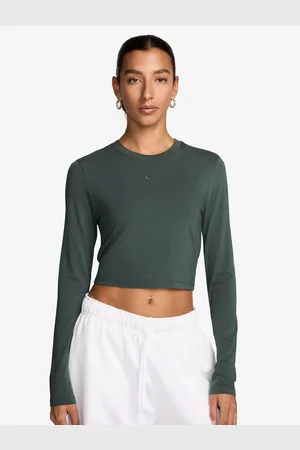 Nike Sportswear Chill Knit Women Slim Long-Sleeve Cropped Top