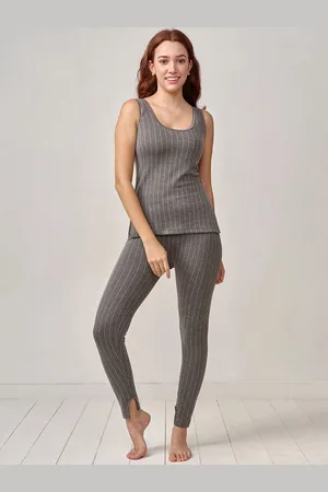 INFERNO Women Polycotton Thermal Slips and Pant Set