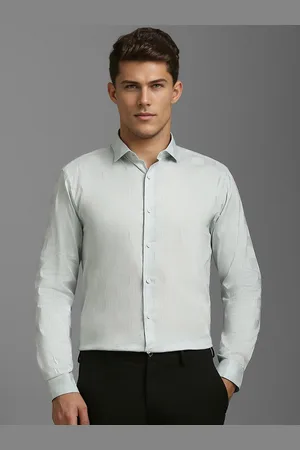 Louis Philippe Men Super Slim Fit Checked Casual Shirt