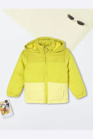 Max Collection Boys Hooded Colourblocked Casual Padded Jacket