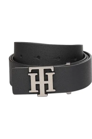 Tommy Hilfiger Men Textured Leather Formal Belt