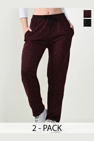 BAESD Pack Of 2 Women Geometric Printed Regular Trousers