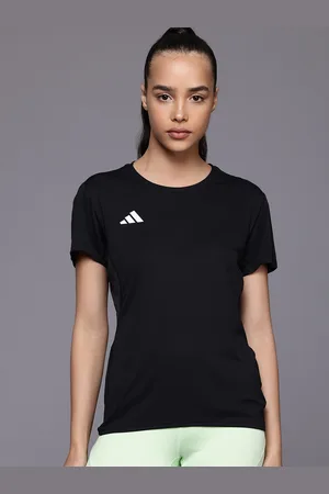 adidas Women Printed Slim Fit T-shirt
