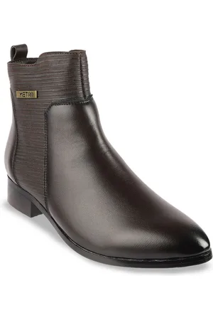 Metro Block Heel Chelsea Boots