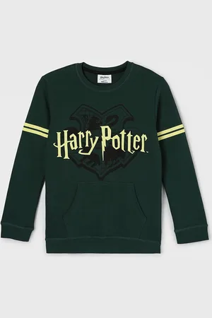 Lifestyle Boys Green Warner Bro-Harry Potter Sweatshirt