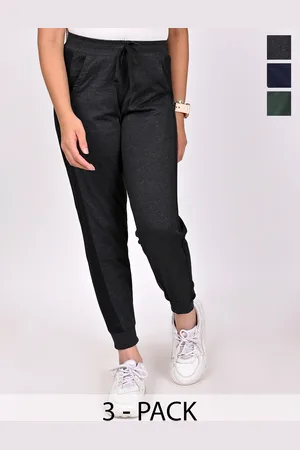 BAESD Girls Pack of 2 Mid Rise Joggers