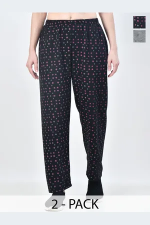 BAESD Pack Of 2 Women Conversational Printed Track Pants