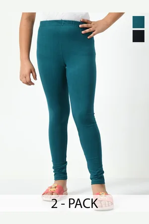 KAYU Girls Pack Of 2 Ankle Length Leggings