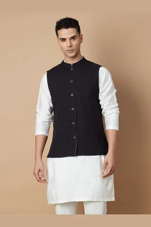 Lifestyle Men Solid Reversible Cotton Tailored Jacket