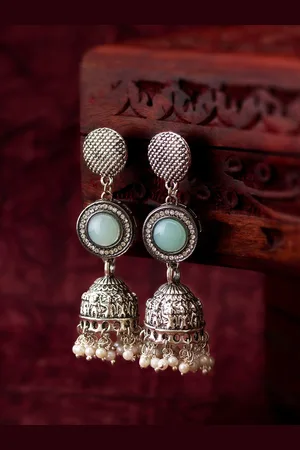 Aadita Kundan Studded Classic Drop Earrings