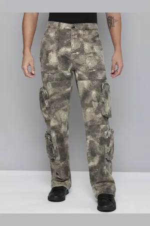 Waimea Men Comfort Relaxed Fit Stretchable Cargo Jeans