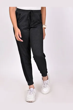 BAESD Girls Cotton Regular Fit Mid-Rise Joggers