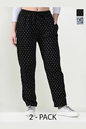 BAESD Pack Of 2 Women Mid Rise Trousers
