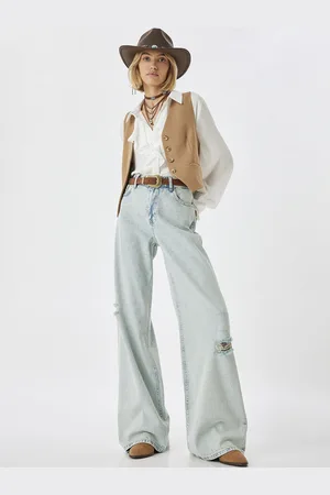 Koton Women Straight Fit Low-Rise Jeans