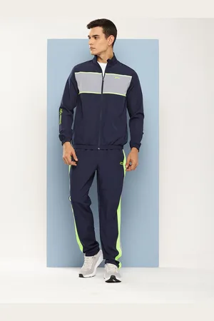 Slazenger Colourblocked Mock Collar Ultra-Dry Sports Tracksuits