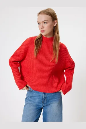 Koton Women Striped Long Sleeves Pullover
