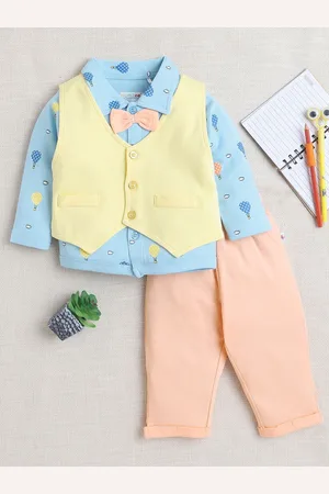BUMZEE Boys Printed Shirt with Trousers