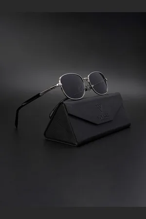 VOYAGE Unisex Square Sunglasses with Polarised and UV Protected Lens