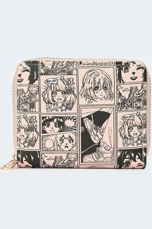 Max Collection Women Printed PU Zip Around Wallet