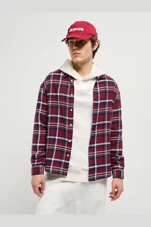 The Bear House Men Cotton Checked Casual Shirt
