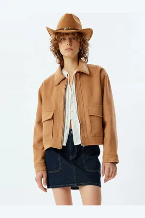 Koton Women Longline Bomber Jacket