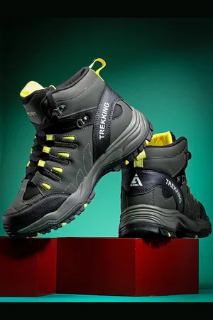 ACTION Men Trekking Lightweight Non-Marking Shoes