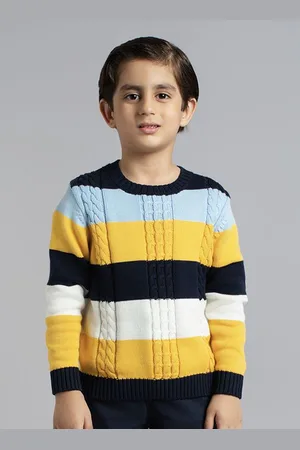 Ed-a-Mamma Boys Cable Knit Pullover