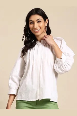 Mast & Harbour Pure Cotton Shirt Style Top