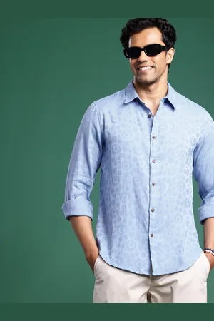 Sangria Men Pure Cotton Casual Shirt
