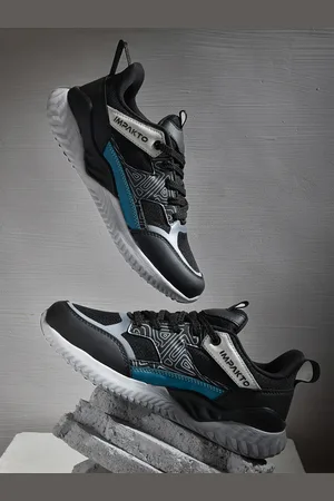 IMPAKTO Men Woven Design Sneakers