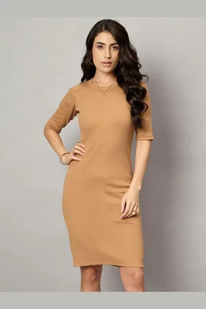 Nun Women Solid Bodycon Dress