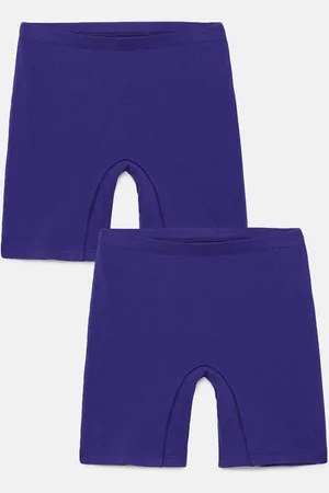 mackly Girls Pack of 2 Skinny Fit Shorts