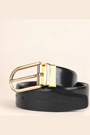 LOUIS STITCH Men Leather Reversible Formal Belt