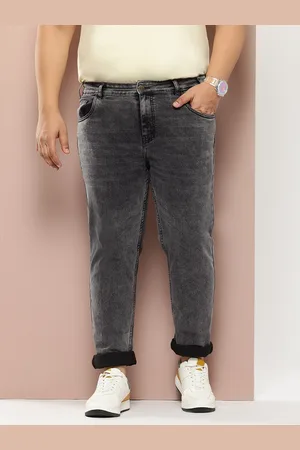 Sztori Men Plus-Size Slim-Fit Mid Rise Jeans