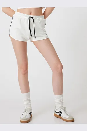 Koton Women Cotton Mid-Rise fashion Shorts