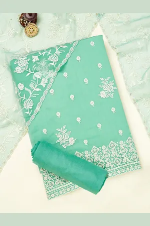 Soch Floral Embroidered Unstitched Dress Material